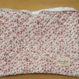 Floral Quilted Pouch